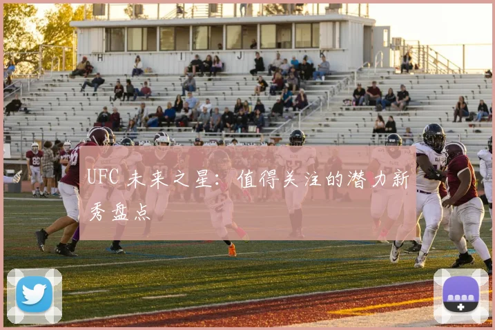 UFC 未来之星：值得关注的潜力新秀盘点