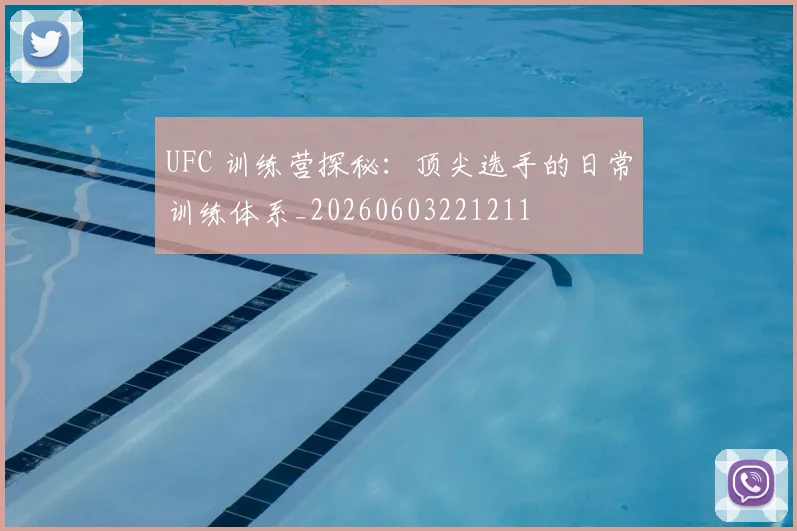 UFC 训练营探秘：顶尖选手的日常训练体系_20260603221211